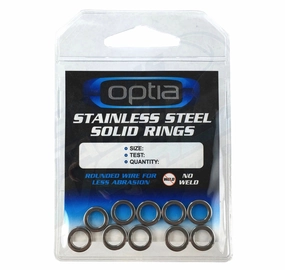 Optia Stainless Steel Solid Rings