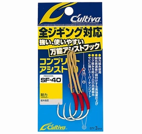 Owner Cultiva SF-40 Jig Assist Hooks