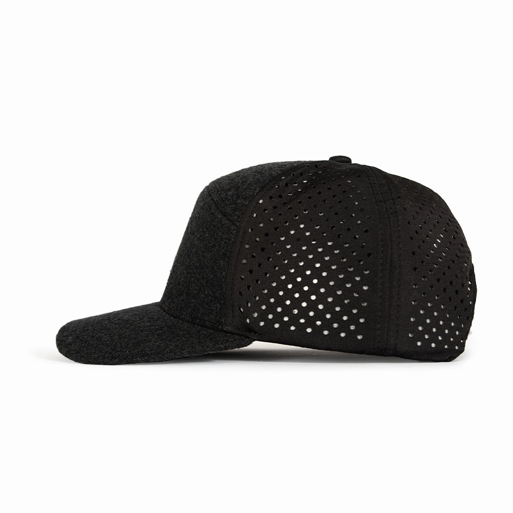 Performance Snapback | Felt Blackout American Flag