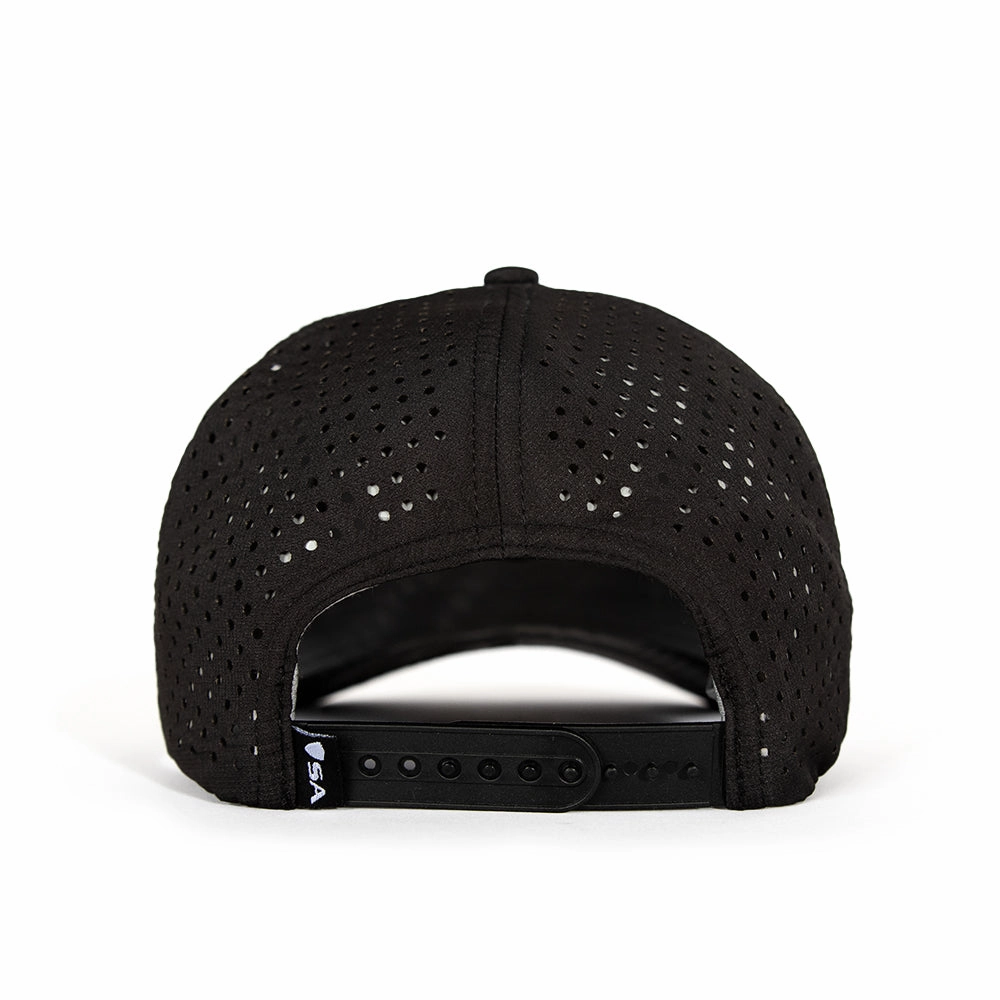 Performance Snapback | Felt Blackout American Flag
