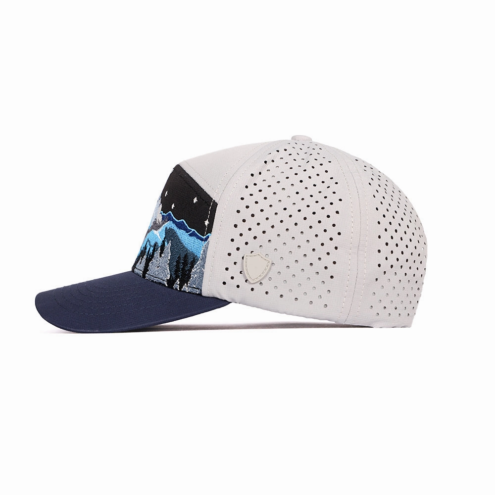 Performance Snapback | Rocky Midnight | Light Grey/Navy