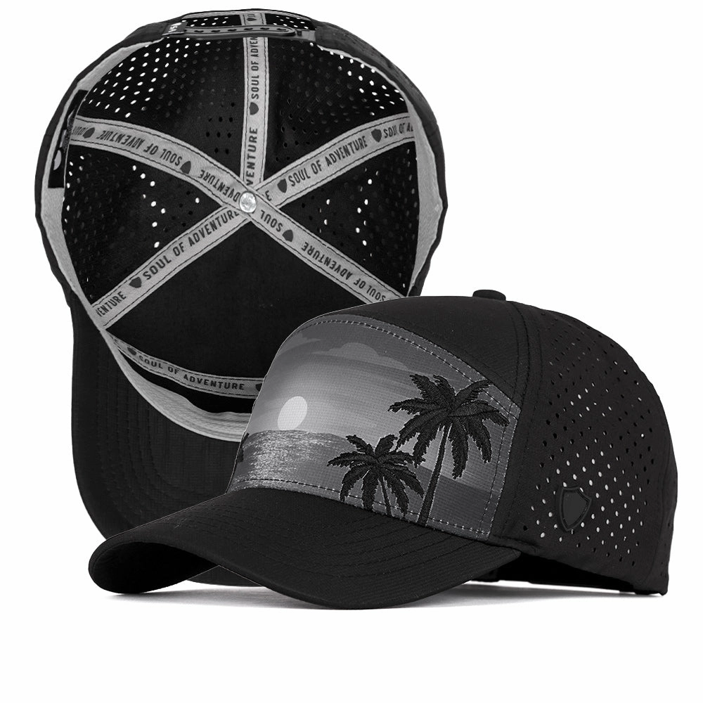 Performance Snapback | Sunset Citrus | Blackout