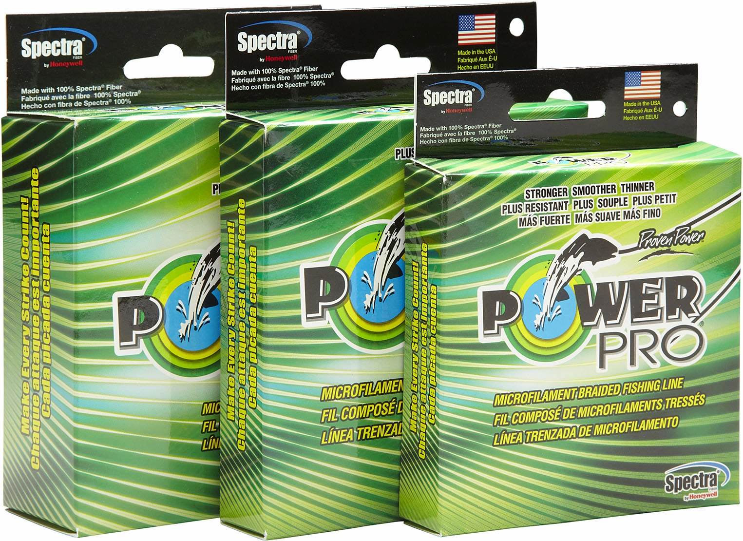 Power Pro Spectra Vermillion Red Braided Line 1500 yard Bulk Spool