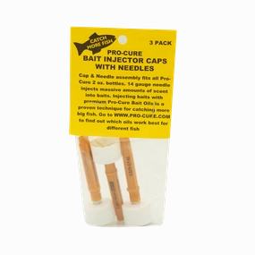 Pro-Cure Bait Injector Needle Caps 3 pack