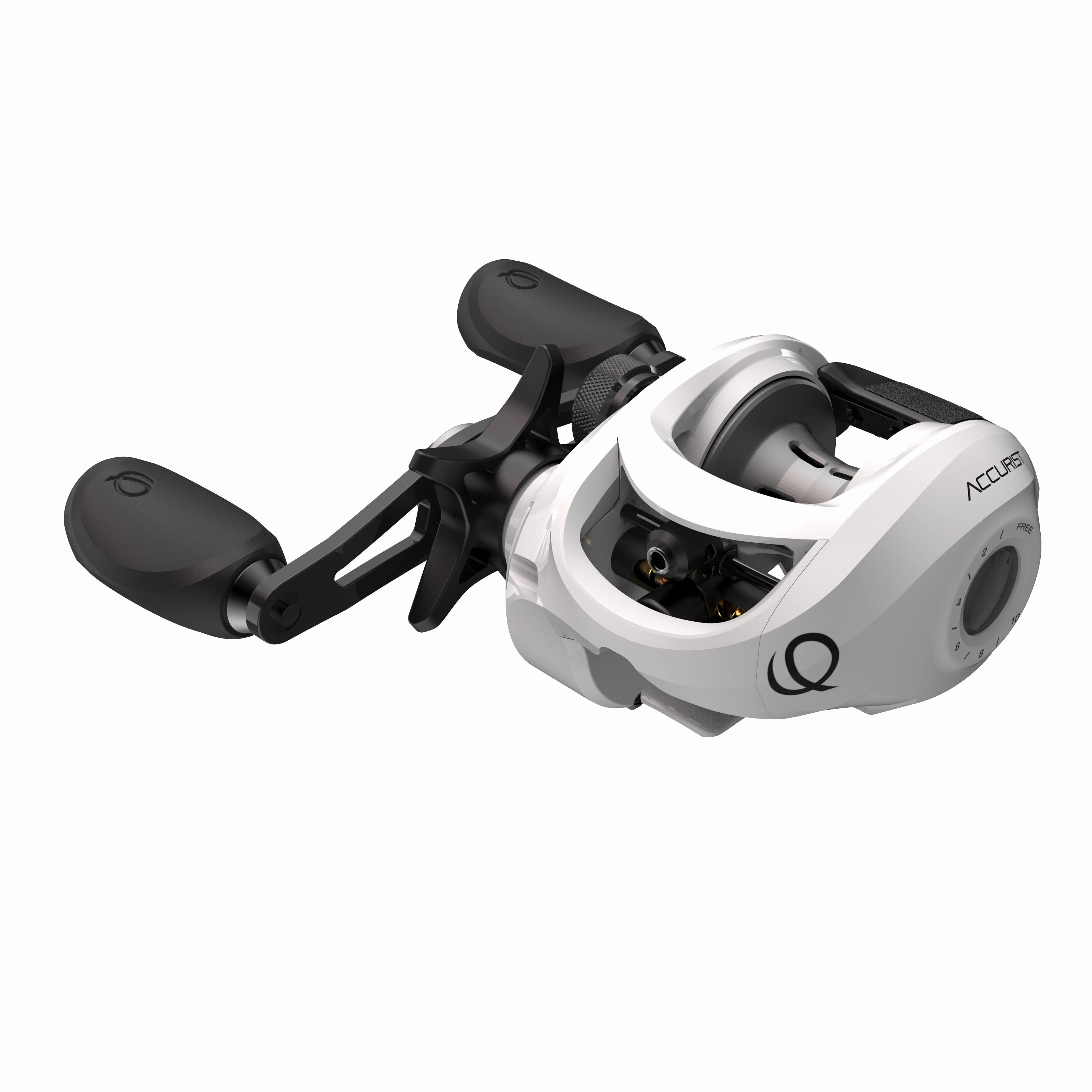 Quantum Accurist Baitcasting Combo - White