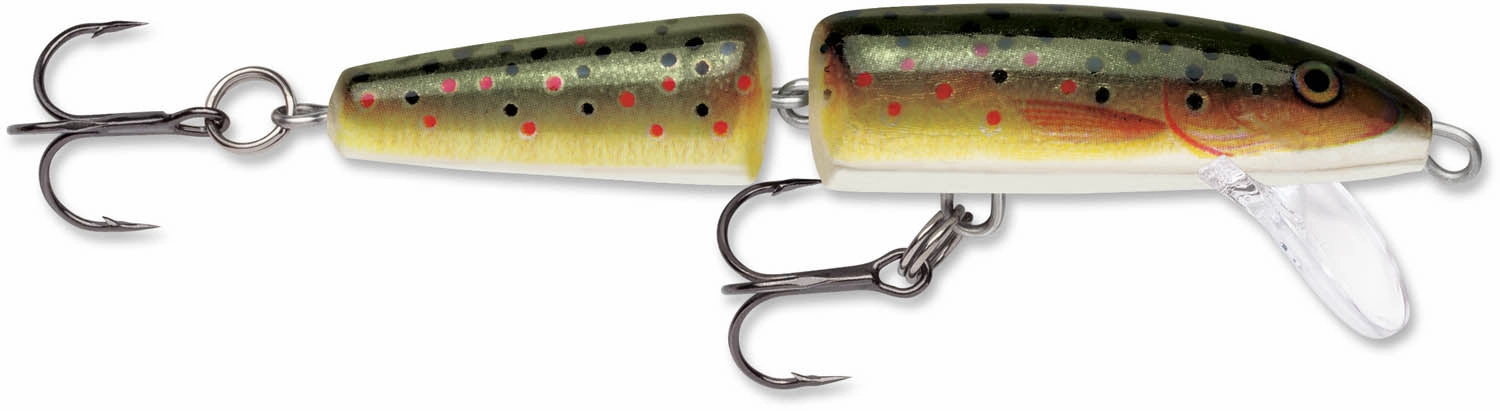 Rapala J09 Jointed 3 1/2 inch Balsa Wood Minnow
