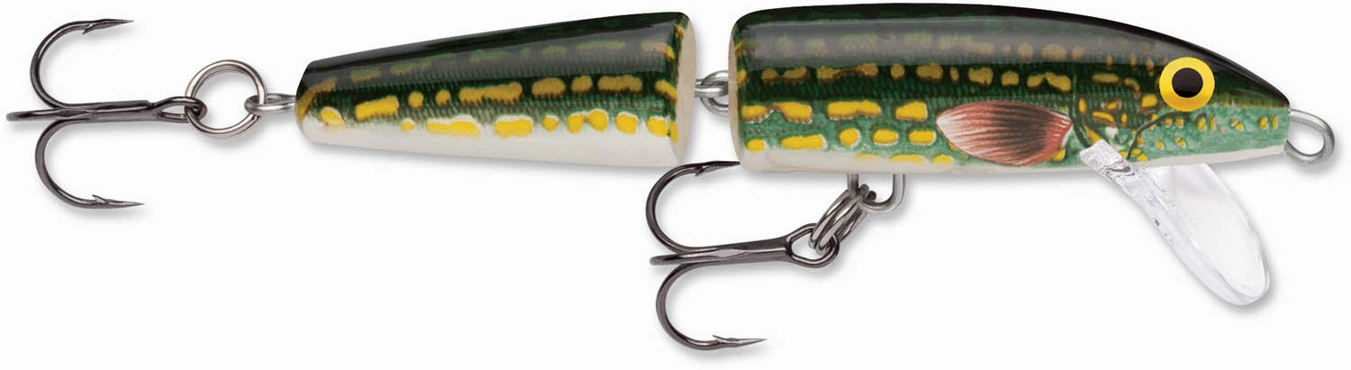 Rapala J09 Jointed 3 1/2 inch Balsa Wood Minnow