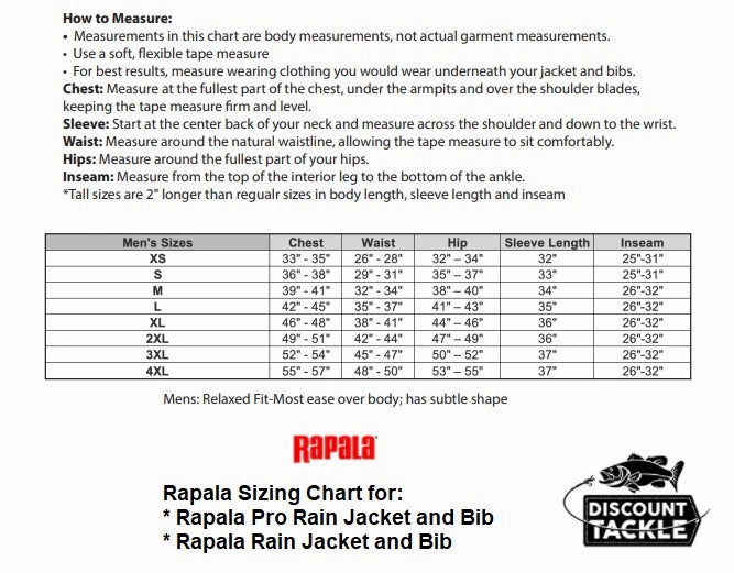 Rapala Rain Bib