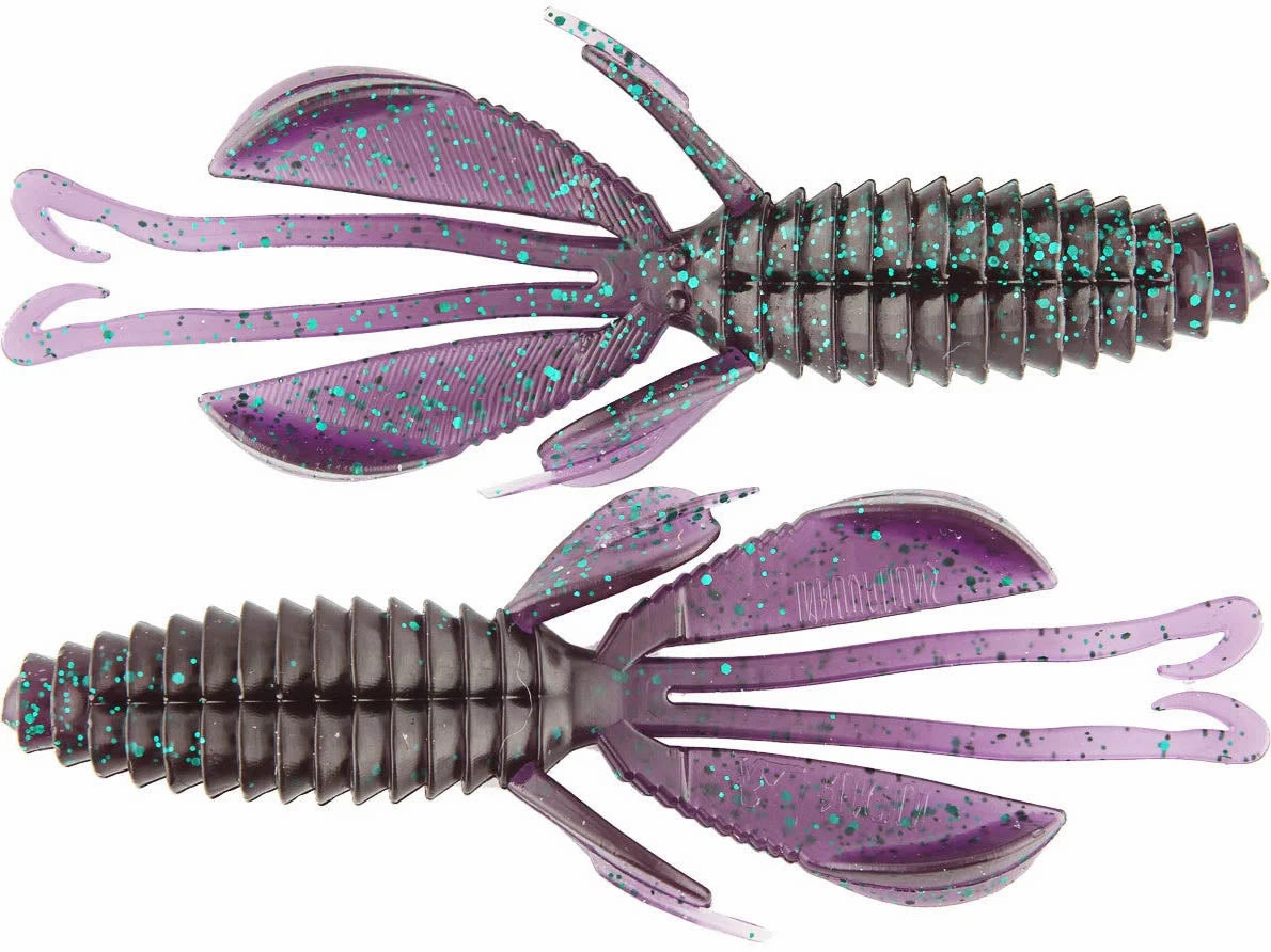 Reaction Innovations Kinky Beaver 5 inch Soft Plastic Creature Bait 7 pack