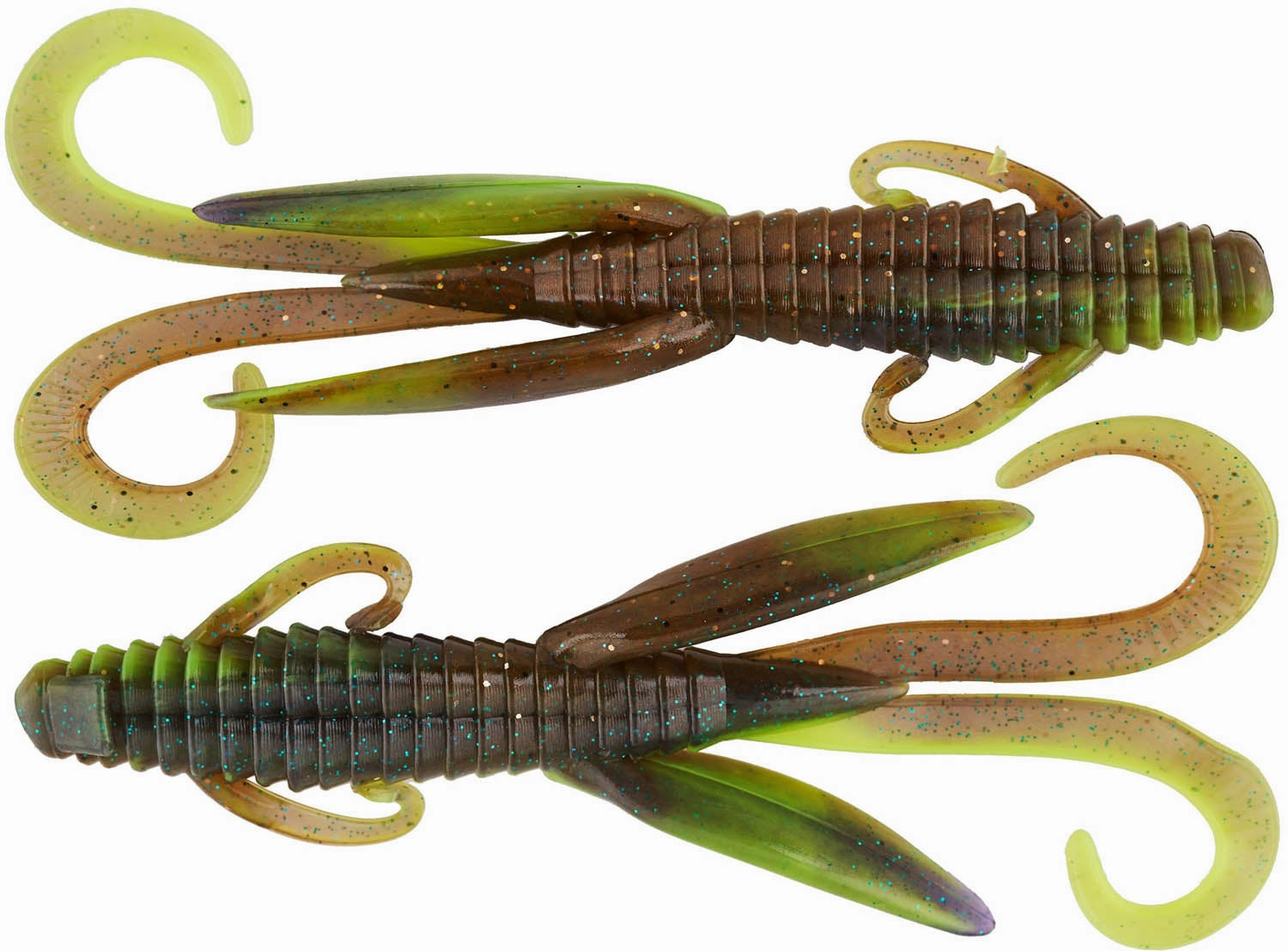 Reaction Innovations Man Bear Pig 5 inch Creature Bait 8 pack