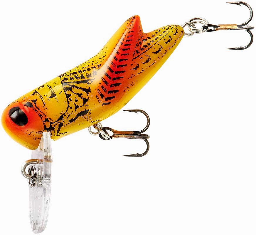 Rebel Crickhopper 1 1/2 inch Ultralight Waking Crankbait