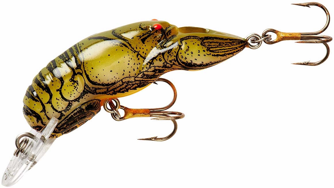 Rebel Middle Wee Crawfish Lure 1 3/4 inch Medium Diving Crankbait