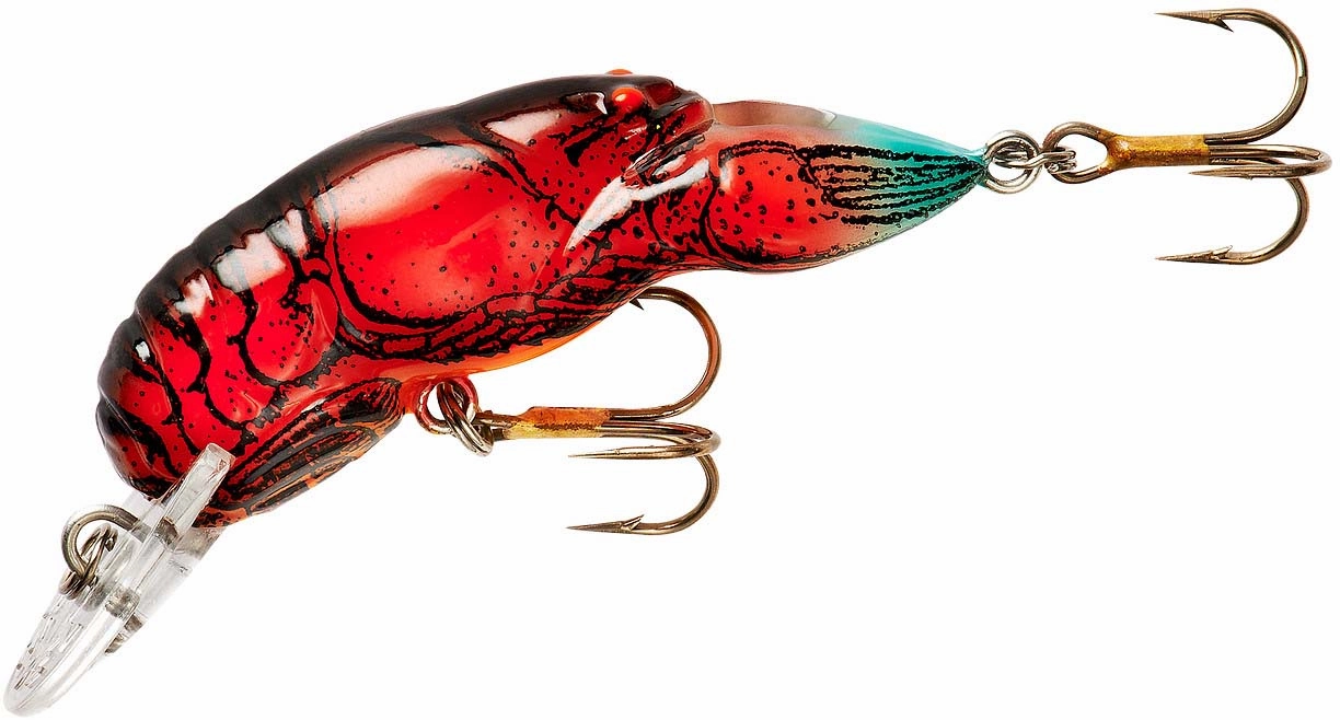 Rebel Middle Wee Crawfish Lure 1 3/4 inch Medium Diving Crankbait
