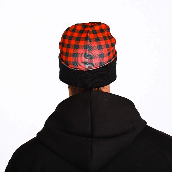 Reversible Beanie | Lumberjack Red