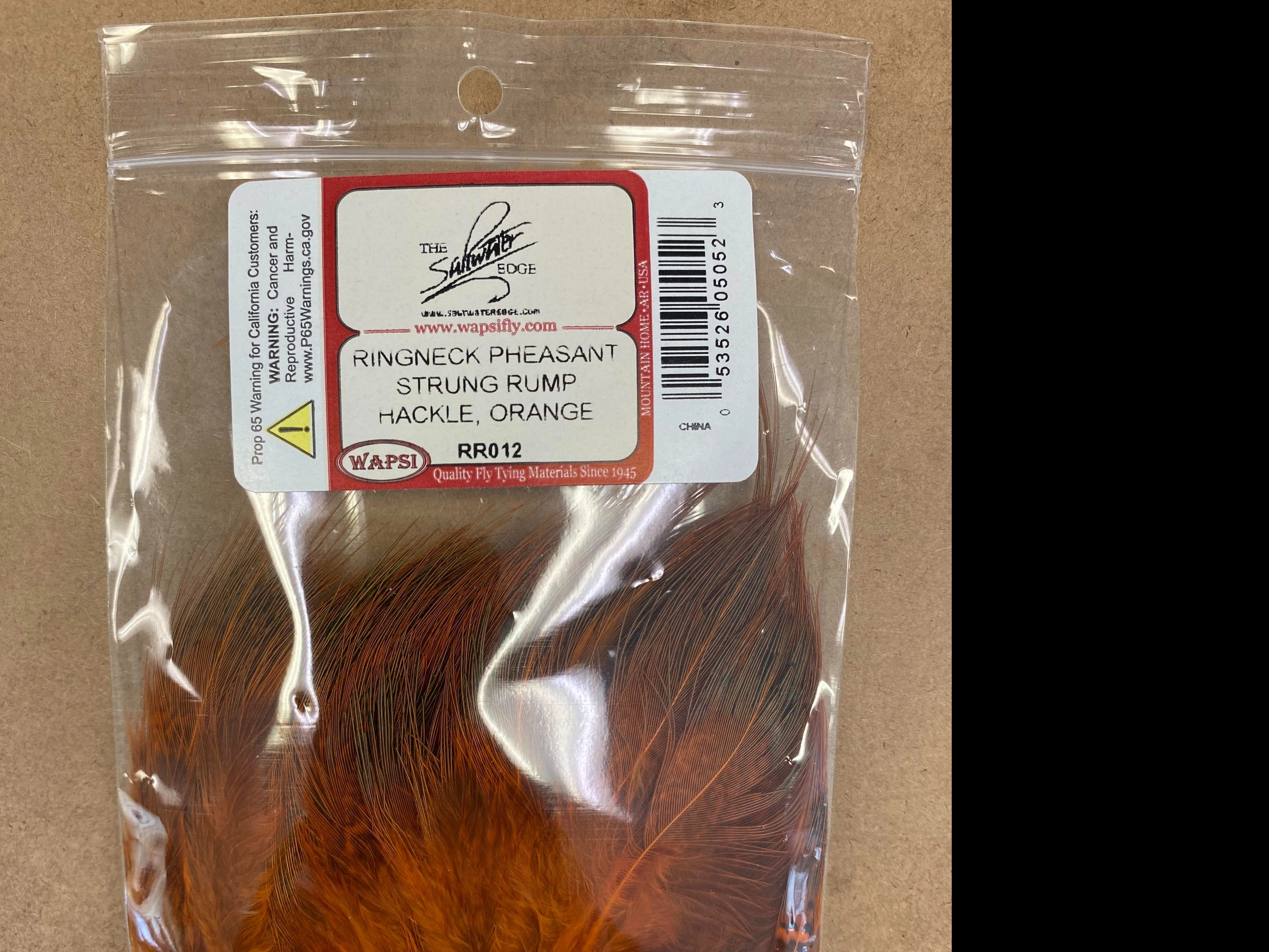 Ringneck Pheasant Strung Rump Hackle