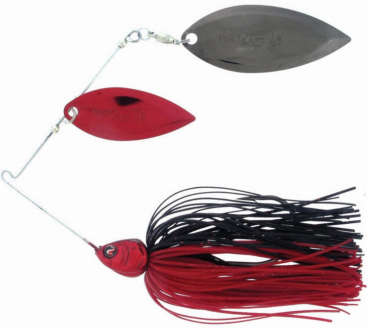 River2Sea Ish Monroe Bling Double Willow Spinnerbait 1/2 oz.