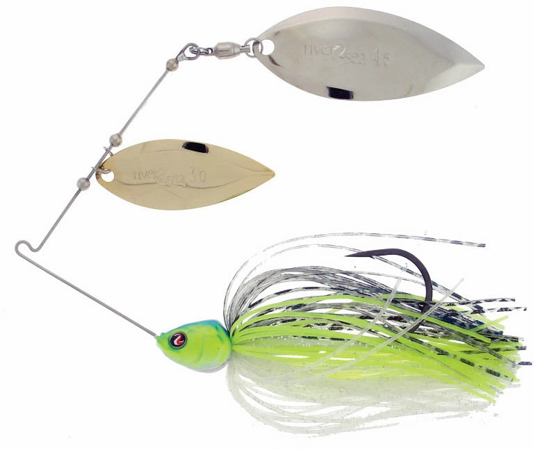 River2Sea Ish Monroe Bling Double Willow Spinnerbait 1/2 oz.