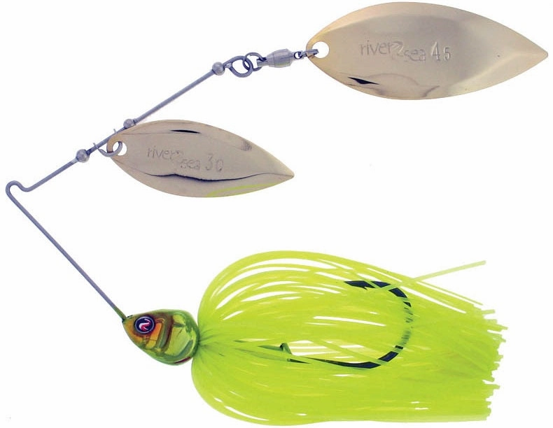 River2Sea Ish Monroe Bling Double Willow Spinnerbait 1/2 oz.