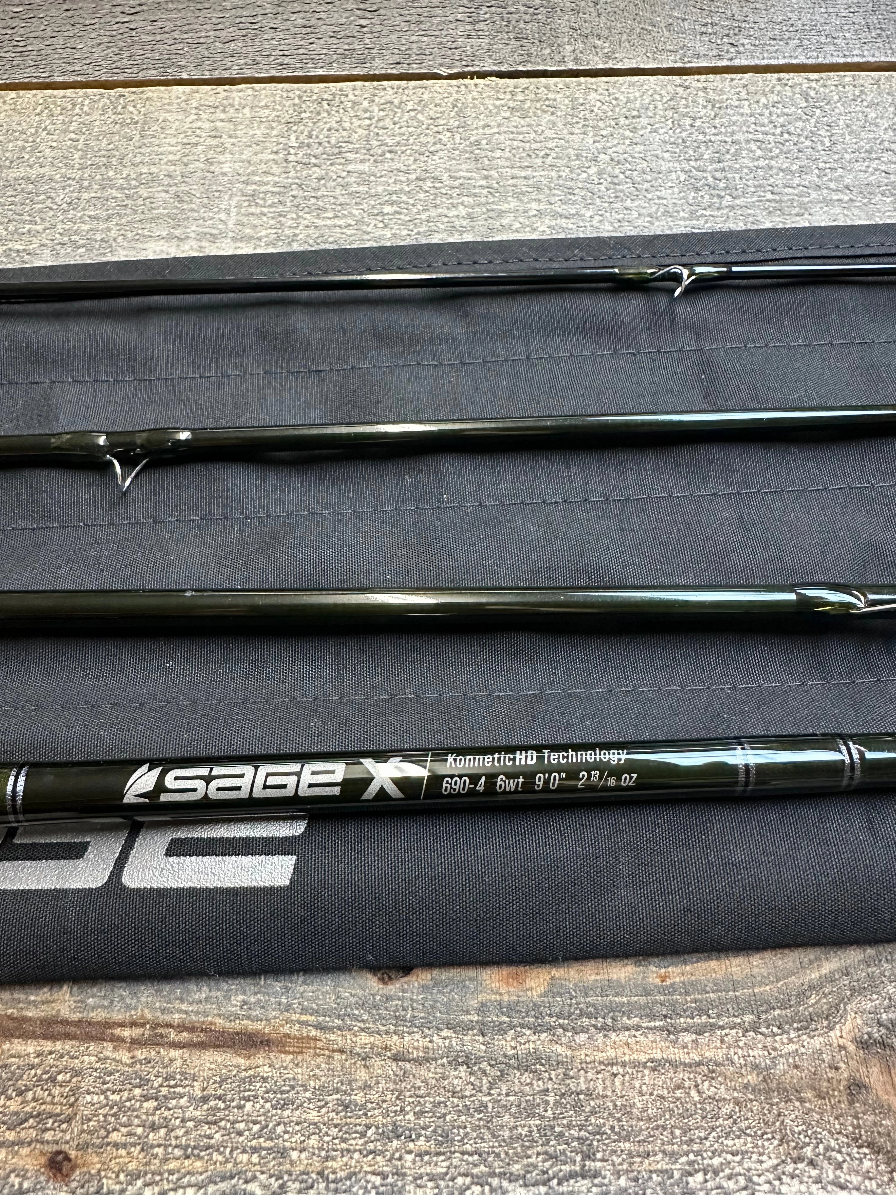 Sage X 9' 6wt Fly Rod- (used)