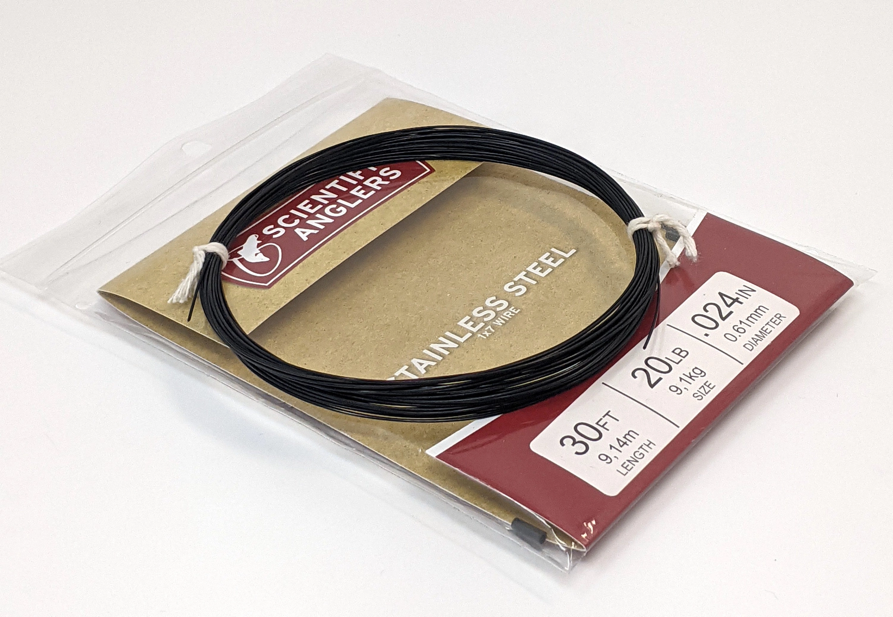 Scientific Anglers 1x7 Stainless Steel Wire - 30'