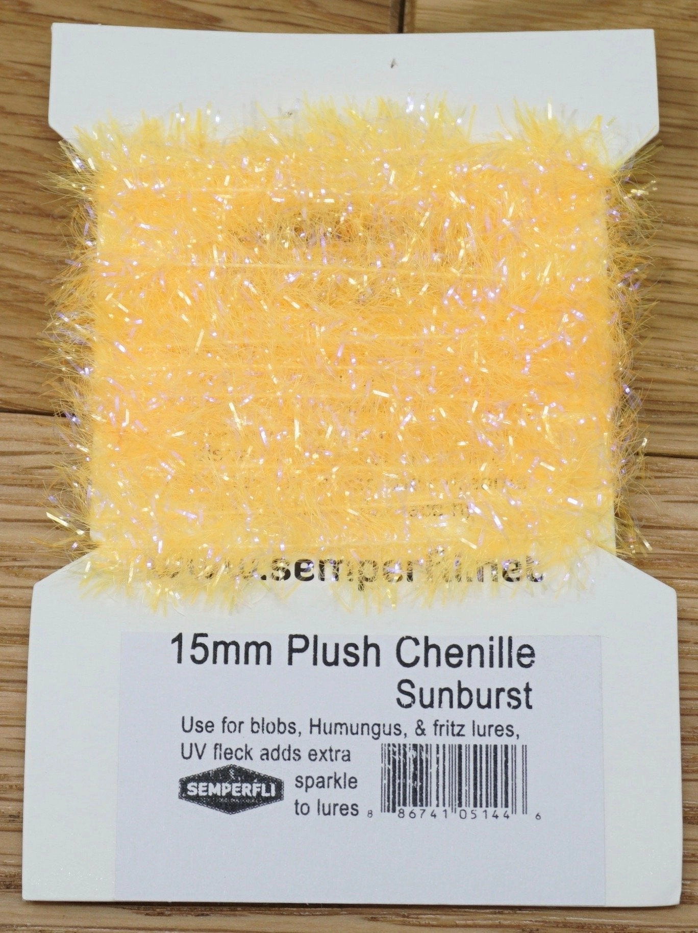 Semperfli 15mm Plush Transluscent Chenille