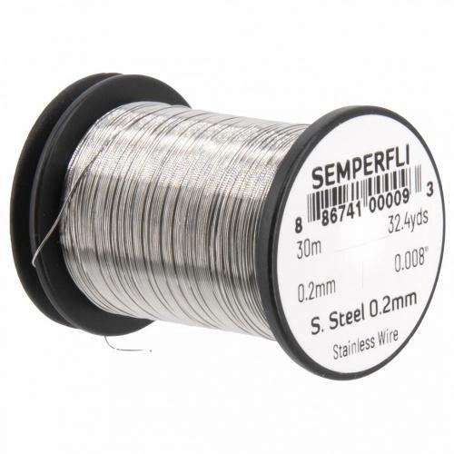 Semperfli Stainless Steel Fly Brush Wire
