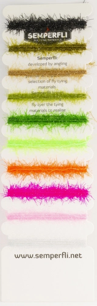 Semperfli Straggle LEGS Multicard Mix Pack