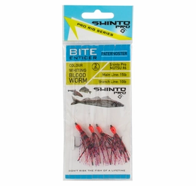 Shinto Pro Bite Enticer Paternoster Mutsu Circle Rig 2pk Size #6