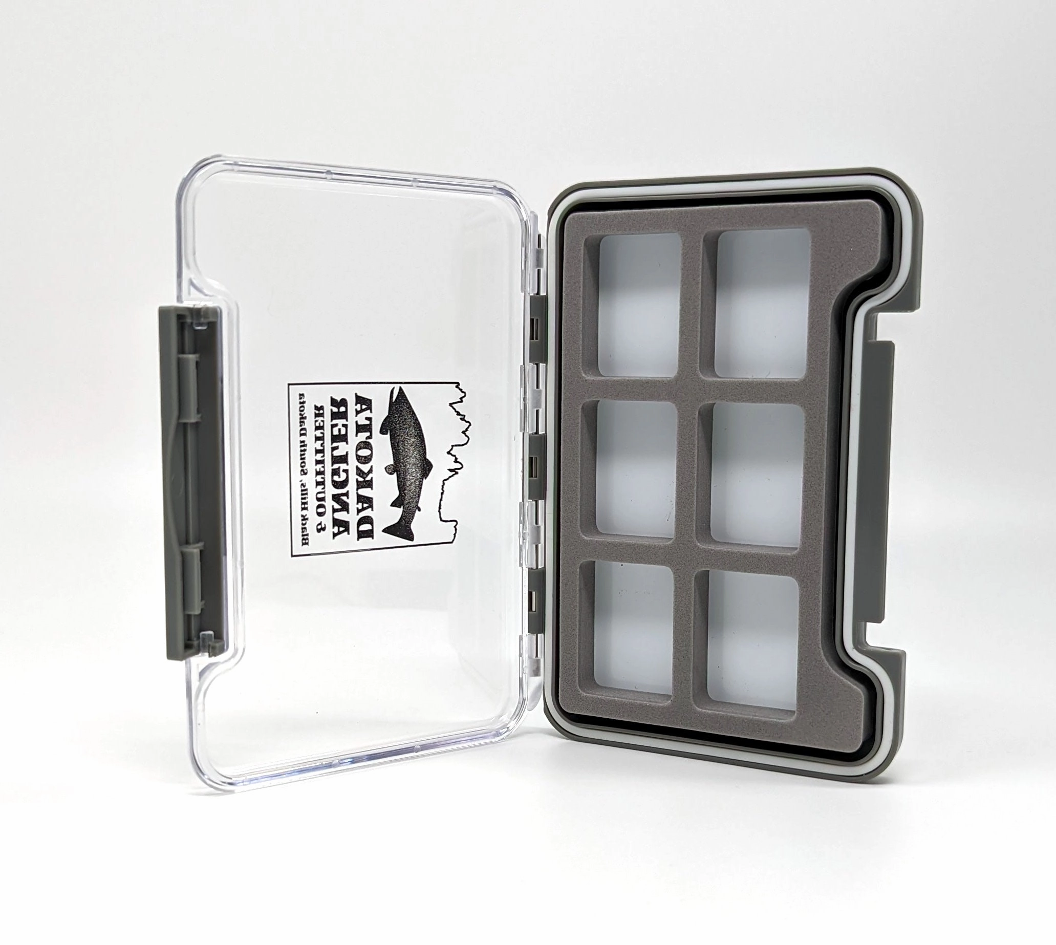 Slim Waterproof Fly Box with Logo