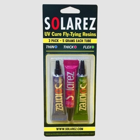 Solarez UV Cure Fly Tying Resin 3 Pack