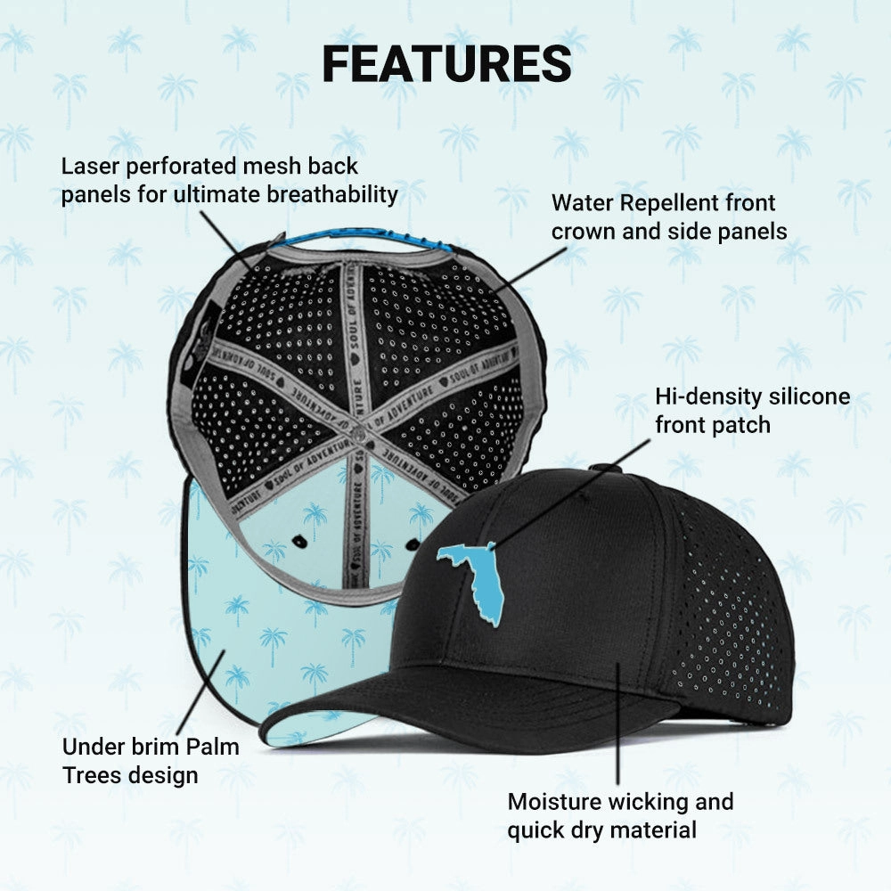 Special Edition Performance Snapback | Florida Palm Tree