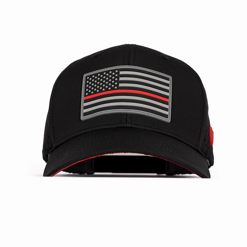 Special Edition Performance Snapback | Red Line | Black