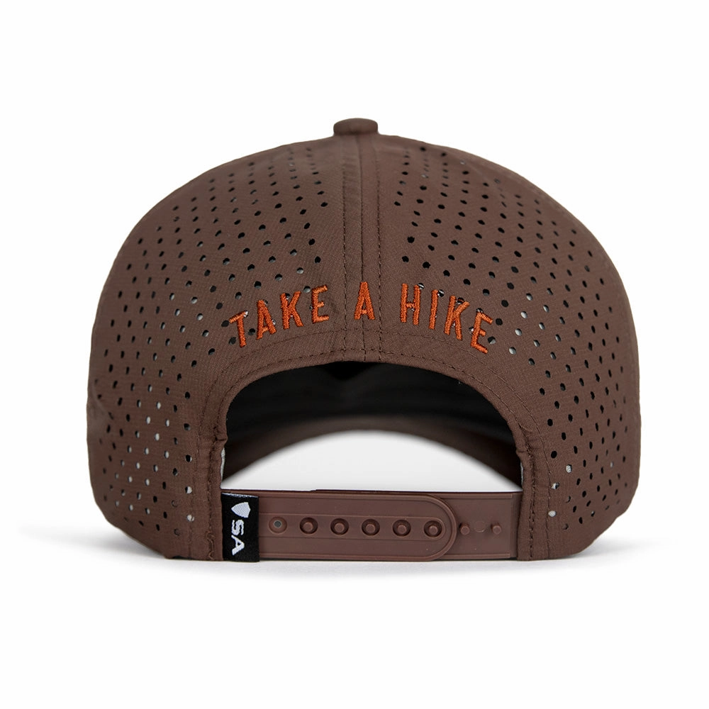 Special Edition Performance Snapback | Take a Hike | Brown