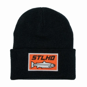 STLHD Knit Beanie Patch Hat - 2 Patch Options