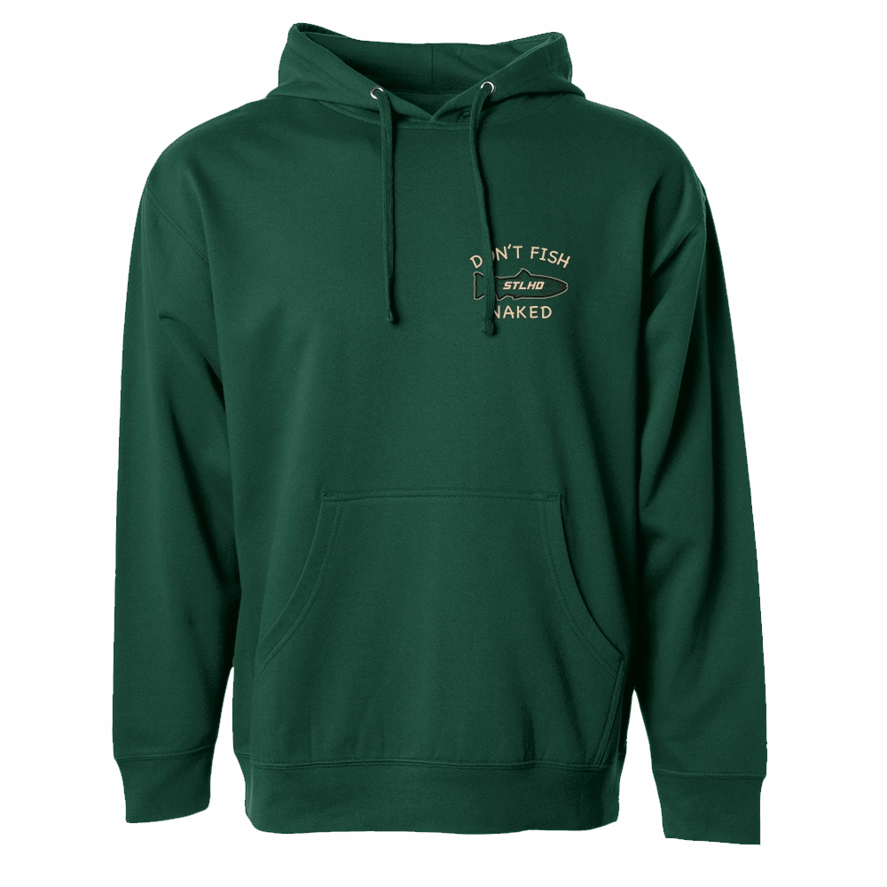 STLHD Mens Dont Fish Naked Standard Hoodie