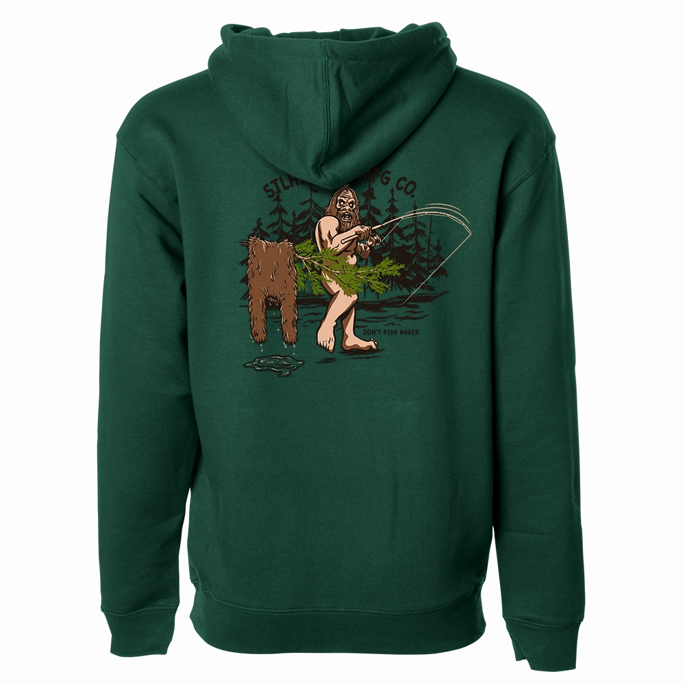 STLHD Mens Dont Fish Naked Standard Hoodie