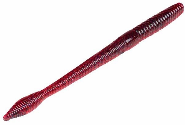 Strike King KVD Bull Worm 8 inch Soft Plastic Worm 5 pack