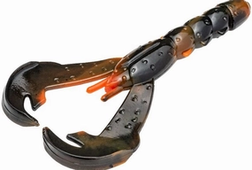 Strike King Rage Lobster 4 1/2 inch Soft Plastic Craw 5 pack