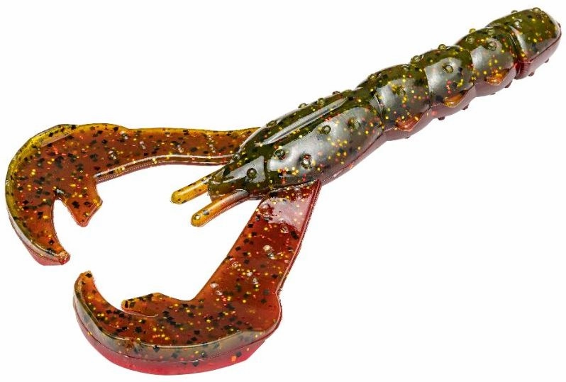 Strike King Rage Lobster 4 1/2 inch Soft Plastic Craw 5 pack