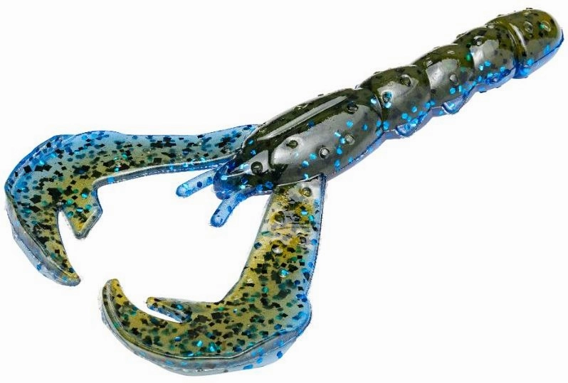 Strike King Rage Lobster 4 1/2 inch Soft Plastic Craw 5 pack