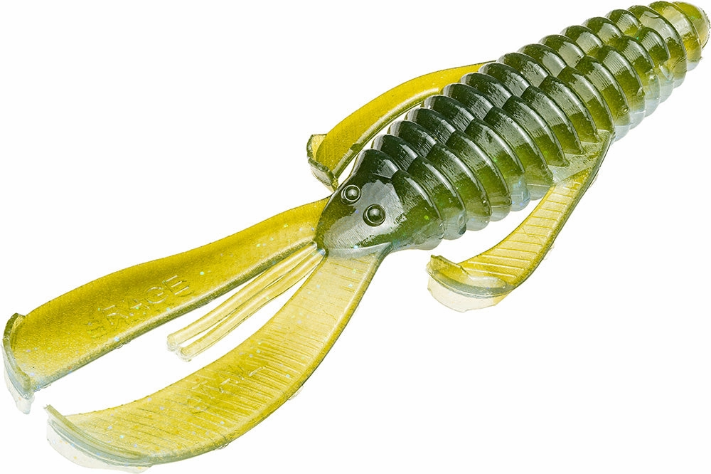 Strike King Rage Magnum Bug 4 1/2 inch Soft Plastic Creature 6 pack
