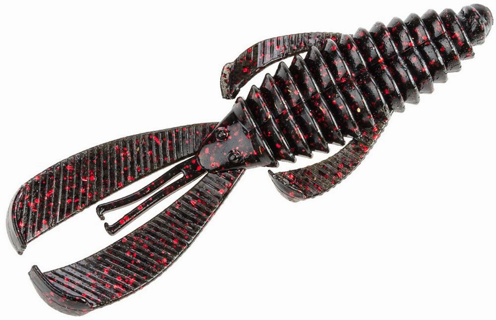 Strike King Rage Magnum Bug 4 1/2 inch Soft Plastic Creature 6 pack