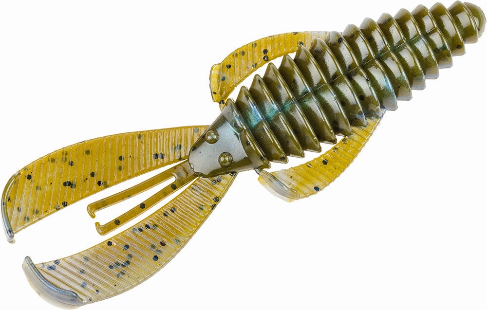 Strike King Rage Magnum Bug 4 1/2 inch Soft Plastic Creature 6 pack