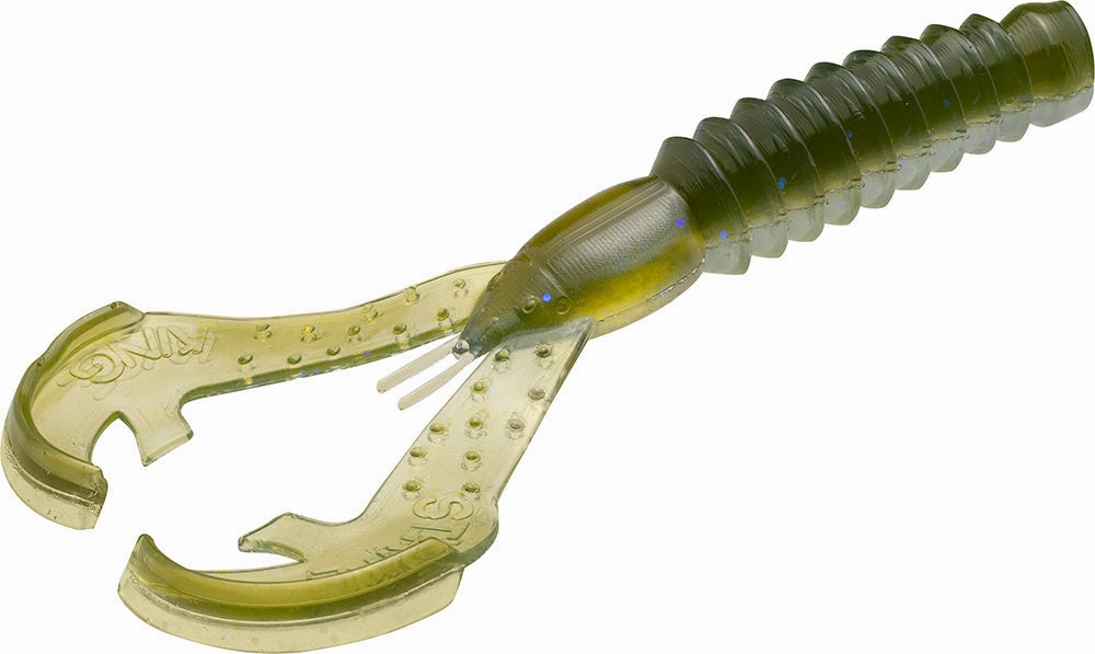 Strike King Rage Ned Craw 2 3/4 inch Soft Plastic Craw 9 pack