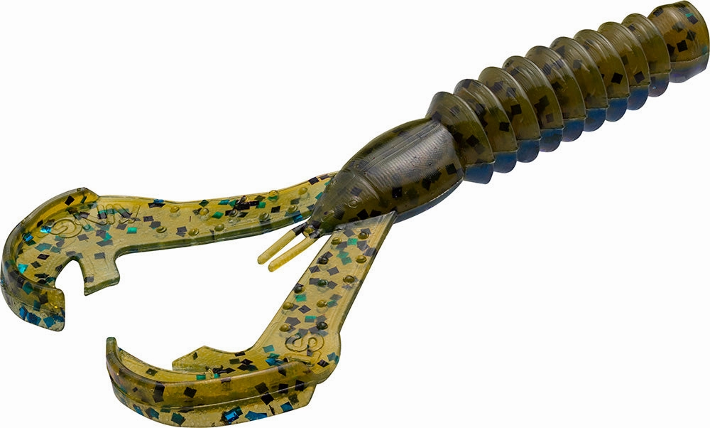 Strike King Rage Ned Craw 2 3/4 inch Soft Plastic Craw 9 pack