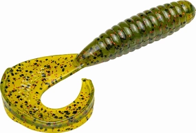 Strike King Rage Tail Grub 4 inch Soft Plastic Grub