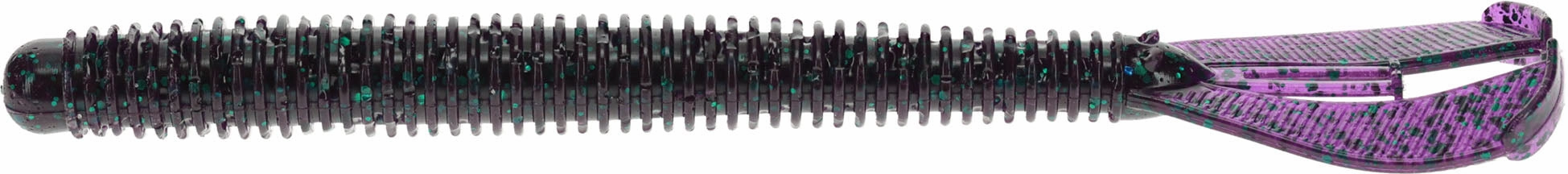 Strike King Twin Tail Rage Menace 6 inch Soft Plastic Worm - 6 Pack
