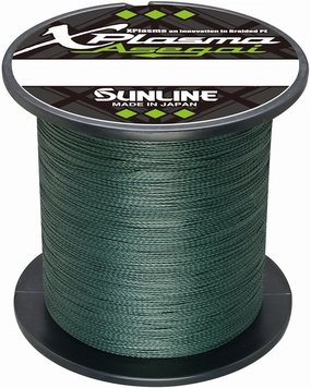 Sunline Xplasma Asegai Green Braided Line - 1000 Yards