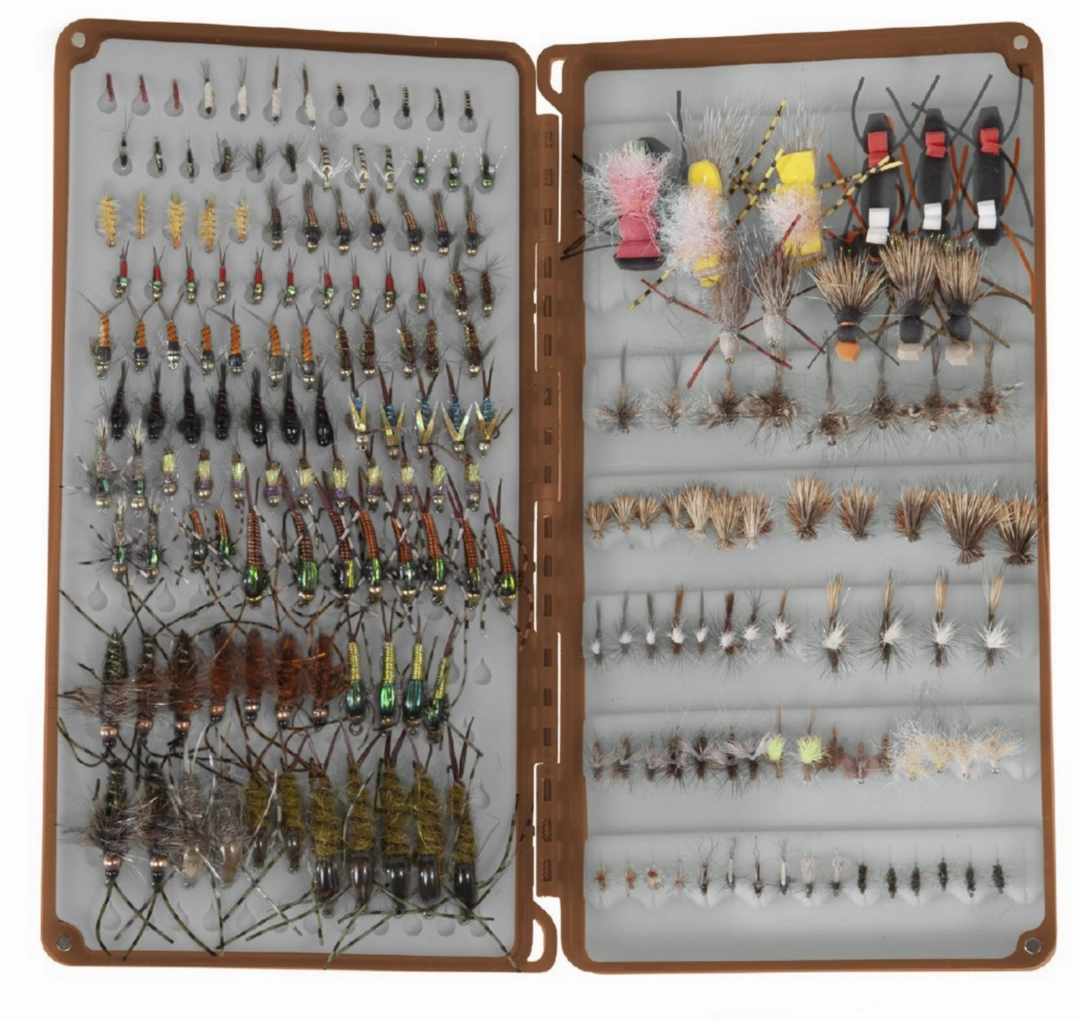 Tacky Double Haul Fly Box- Burnt Orange