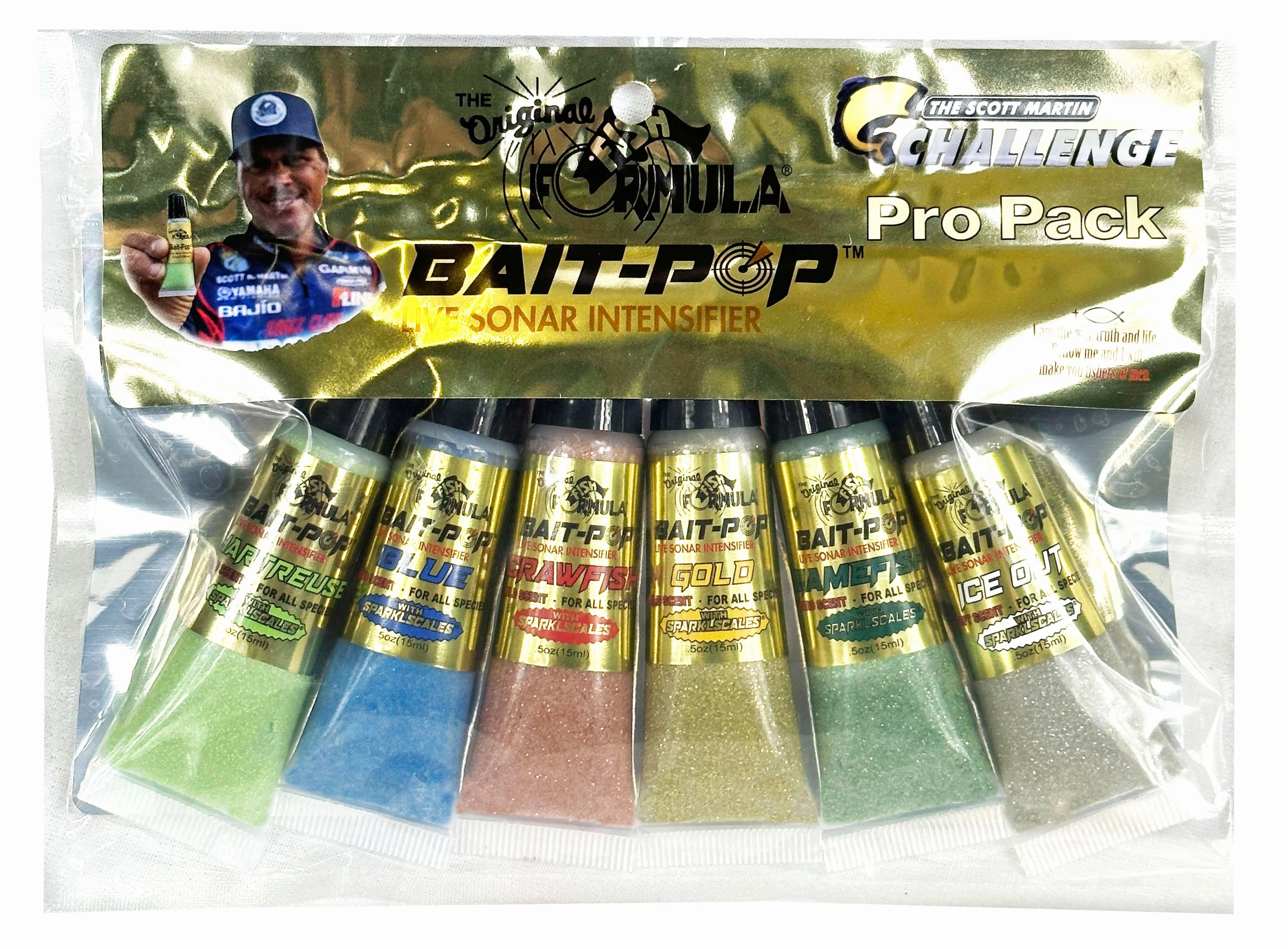 The Original Fish Formula Bait-Pop Attractant Legend Packs - 6 CT